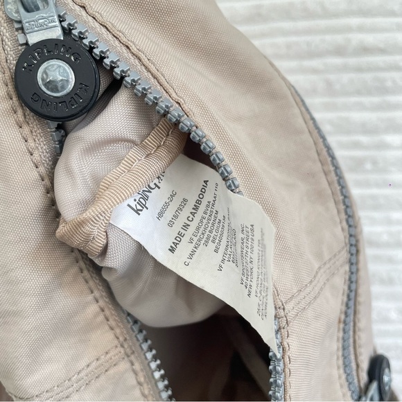 Kipling Light Tan Crossbody Bag - Picture 4 of 8